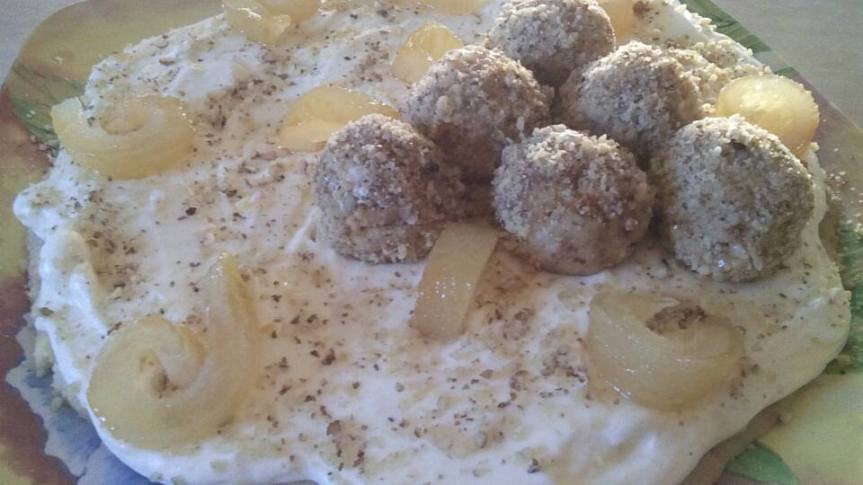 Lemon truffles and lemon cheesecake with yoghurt!Eva Sivri
